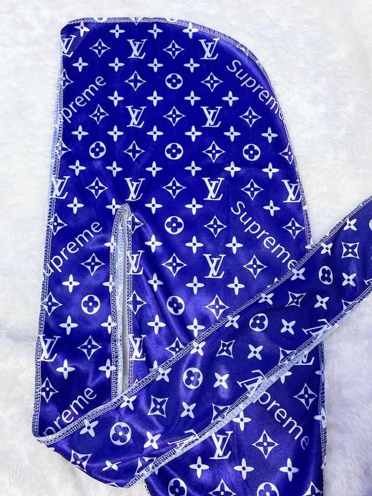 Blue Designer Durag